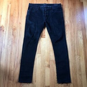Purple Brand Style No. P001 Skinny Black Men's Jeans 34